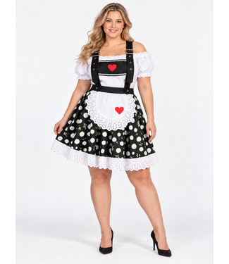 Tiroler rok Edelweiss | Maat 48-50