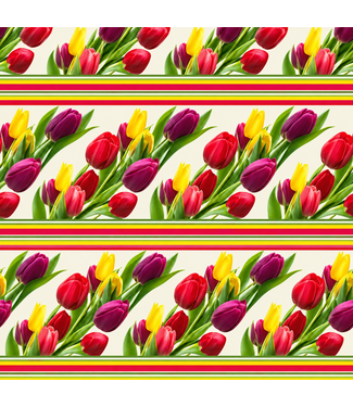 Brauns Cadeaupapier Tulpen | 2m x 70cm