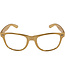 Feestbril metallic goud