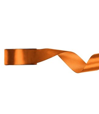 PartyDeco Satijnen lint Rusty | 25mm x 25m