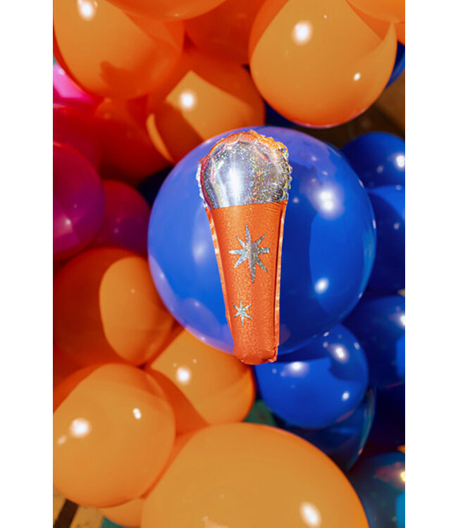 Folieballonnen microfoons | 3 stuks