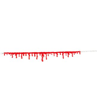 PartyDeco Choker bloed ketting