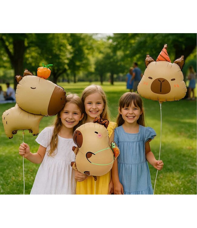 Folieballon Capibara | 48 cm