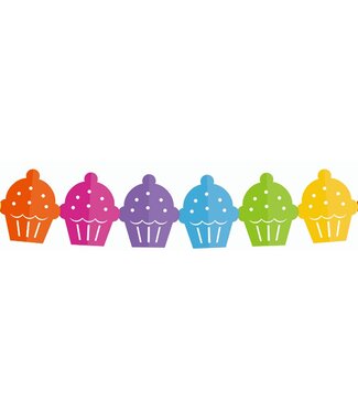 Cupcake papieren slinger | 3,6 meter