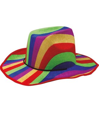 Regenboog hoed