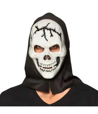Masker Schedel met kap