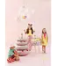 Folieballon Walking Cake | 67x57cm