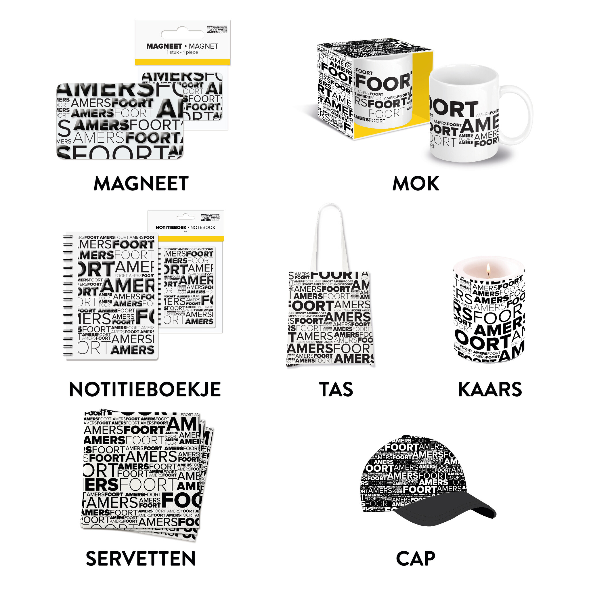 AMERSFOORT CADEAUPAKKET SOUVENIR StedenKado.nl