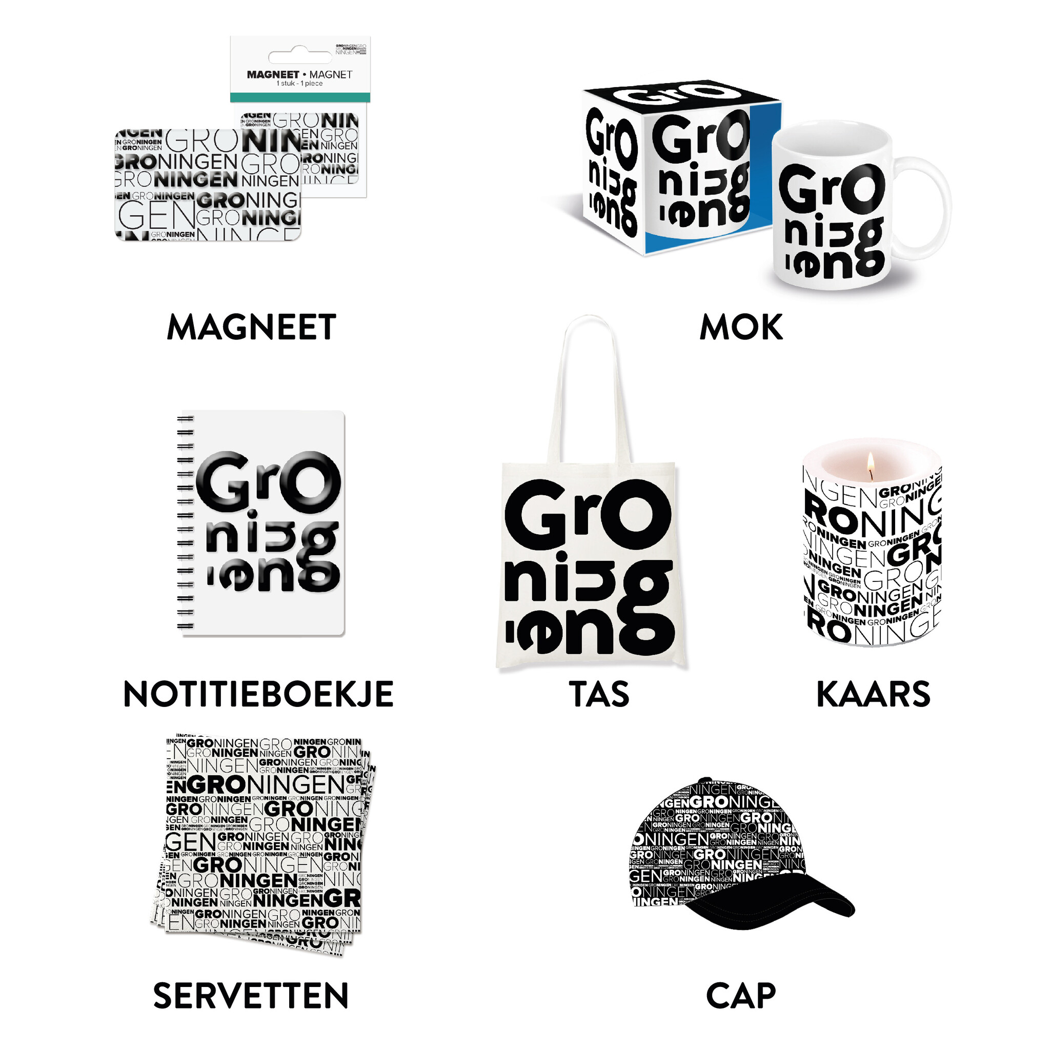 GRONINGEN CADEAUPAKKET SOUVENIR StedenKado.nl