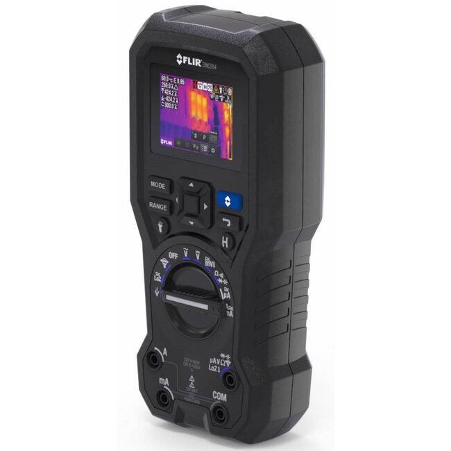 FLIR DM284 de industriële multimeter met warmtebeeldcamera en IGM™