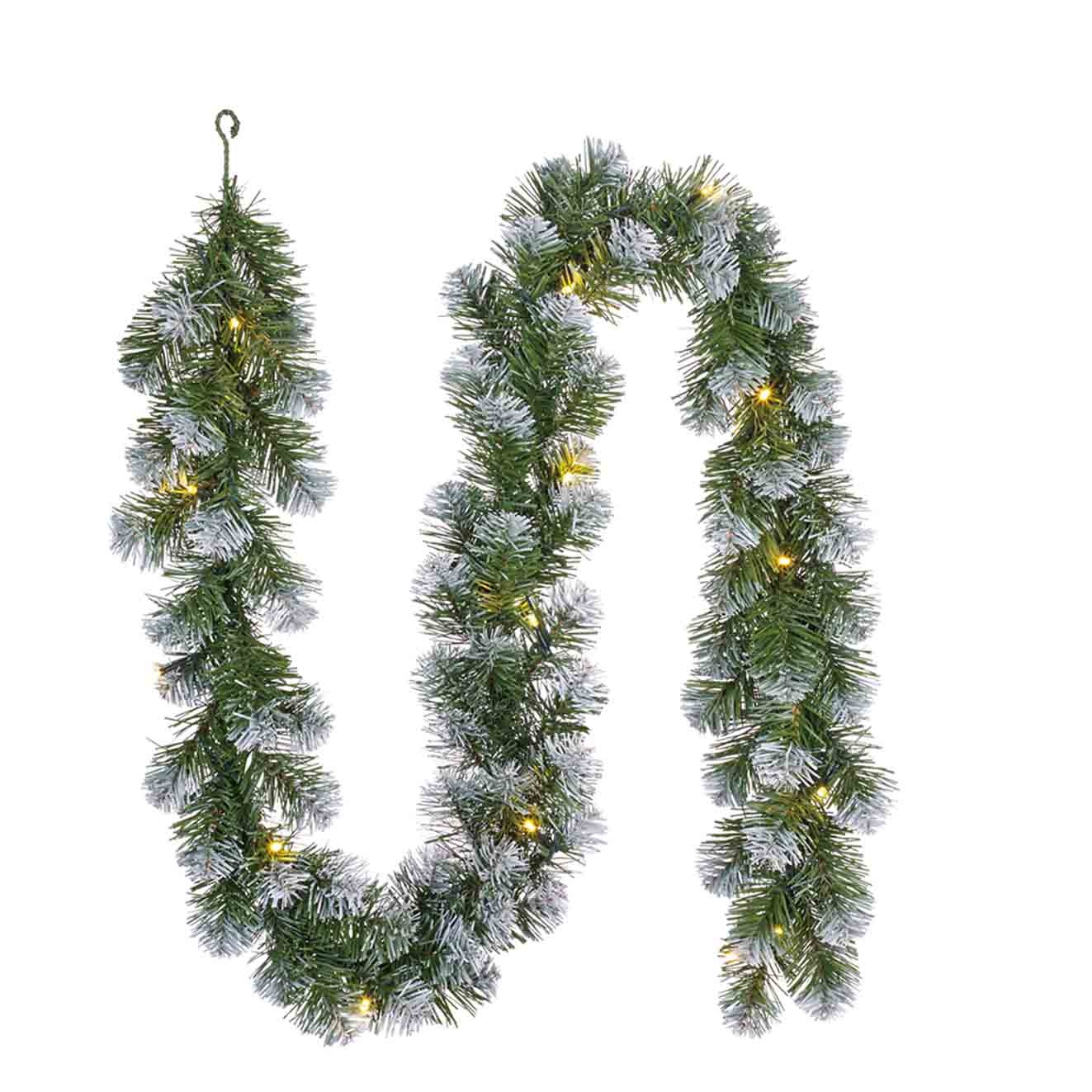 Norton Frosted LED kerstguirlande 180cm