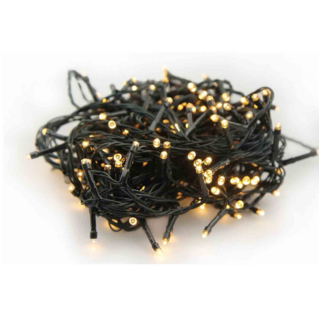 Kerstverlichting | 320 LED lampjes | extra warm wit | 24 meter