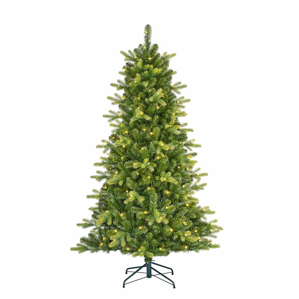 Dayton kunstkerstboom | groen met LED lampjes | 120cm