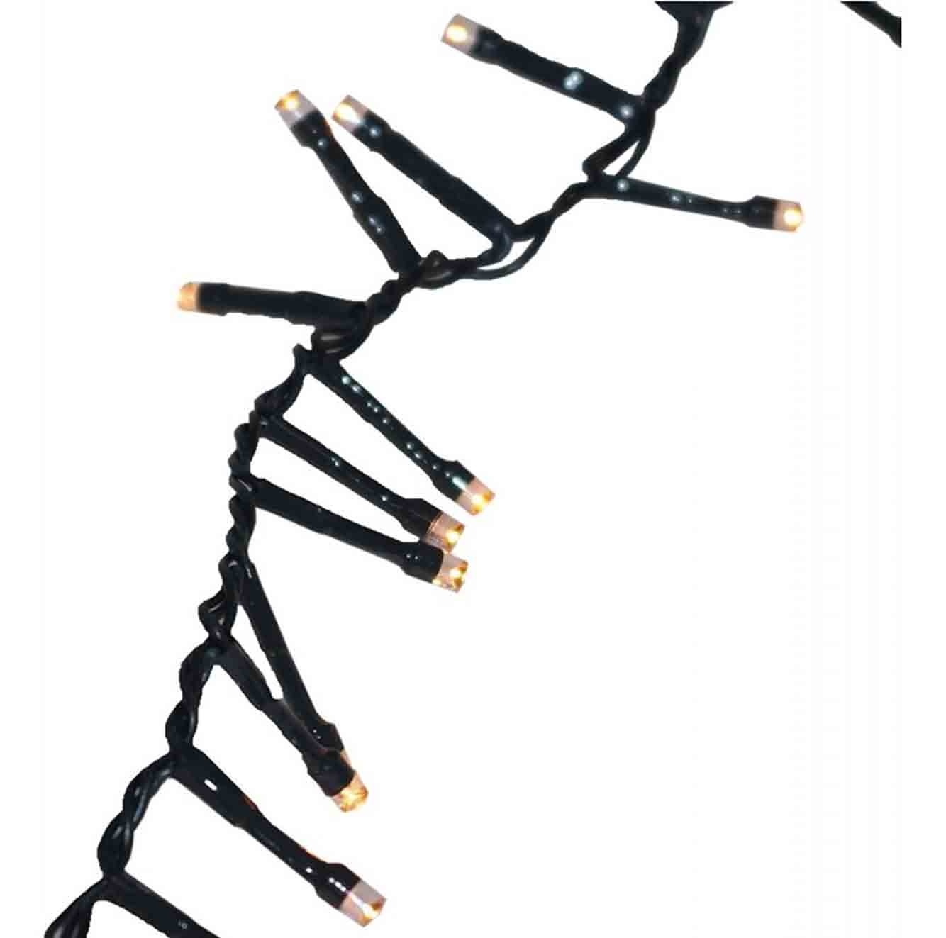 Kerstverlichting micro cluster | 400 LED lampjes | extra warm wit | 8 meter