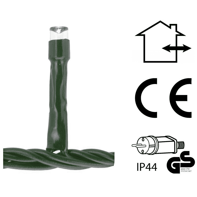 IJspegelverlichting | 180 LED lampjes | warm wit | 6 meter