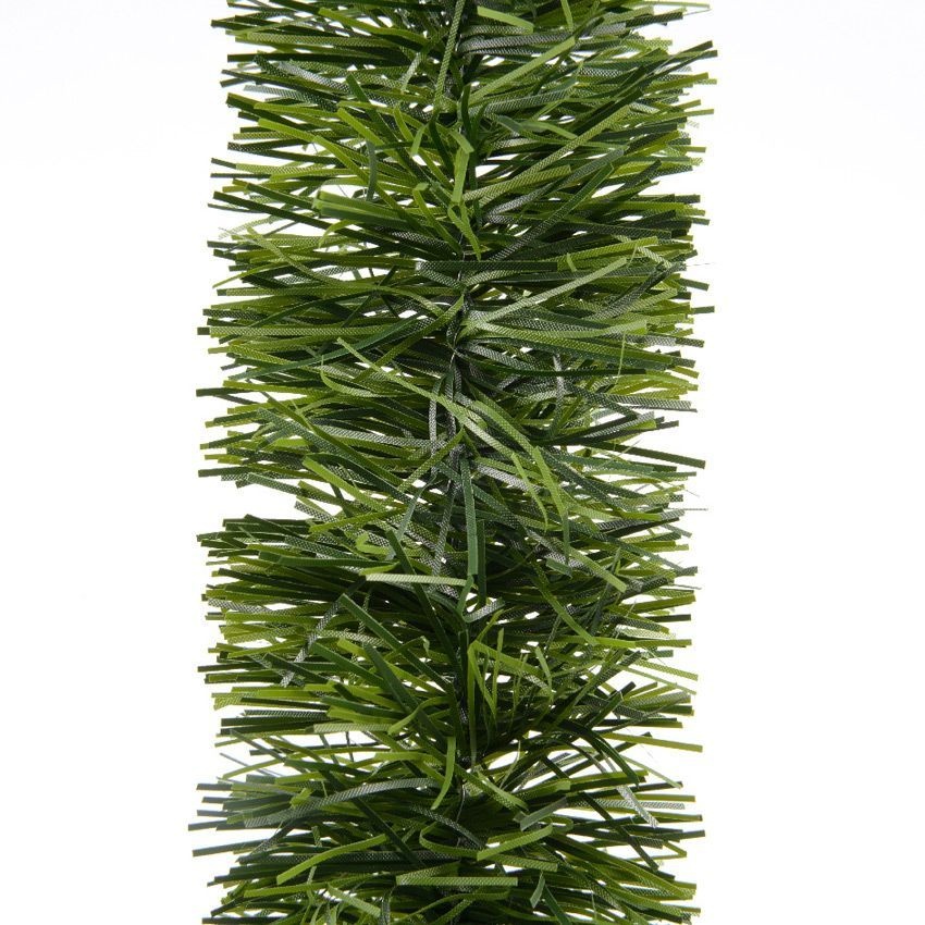 kerstslinger lametta | glanzend donkergroen | 270cm