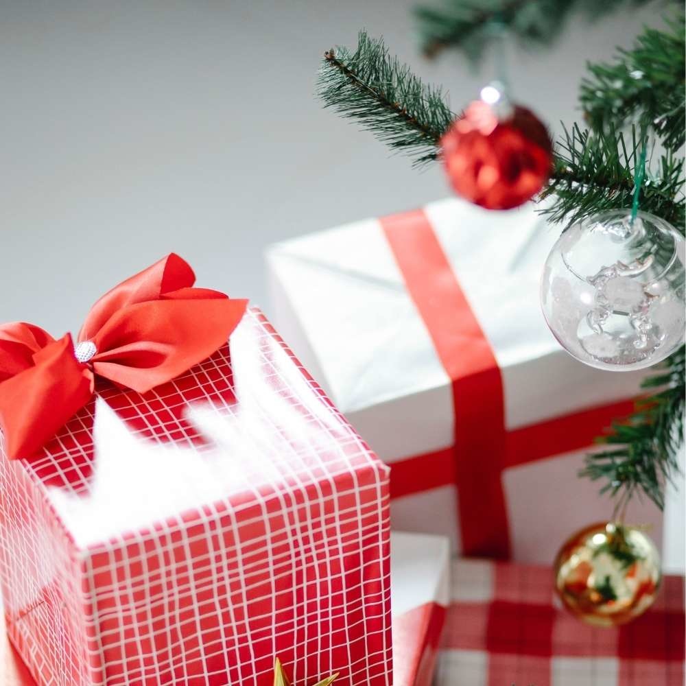 Kerstballen set 10-delig | glas | transparant | 6cm