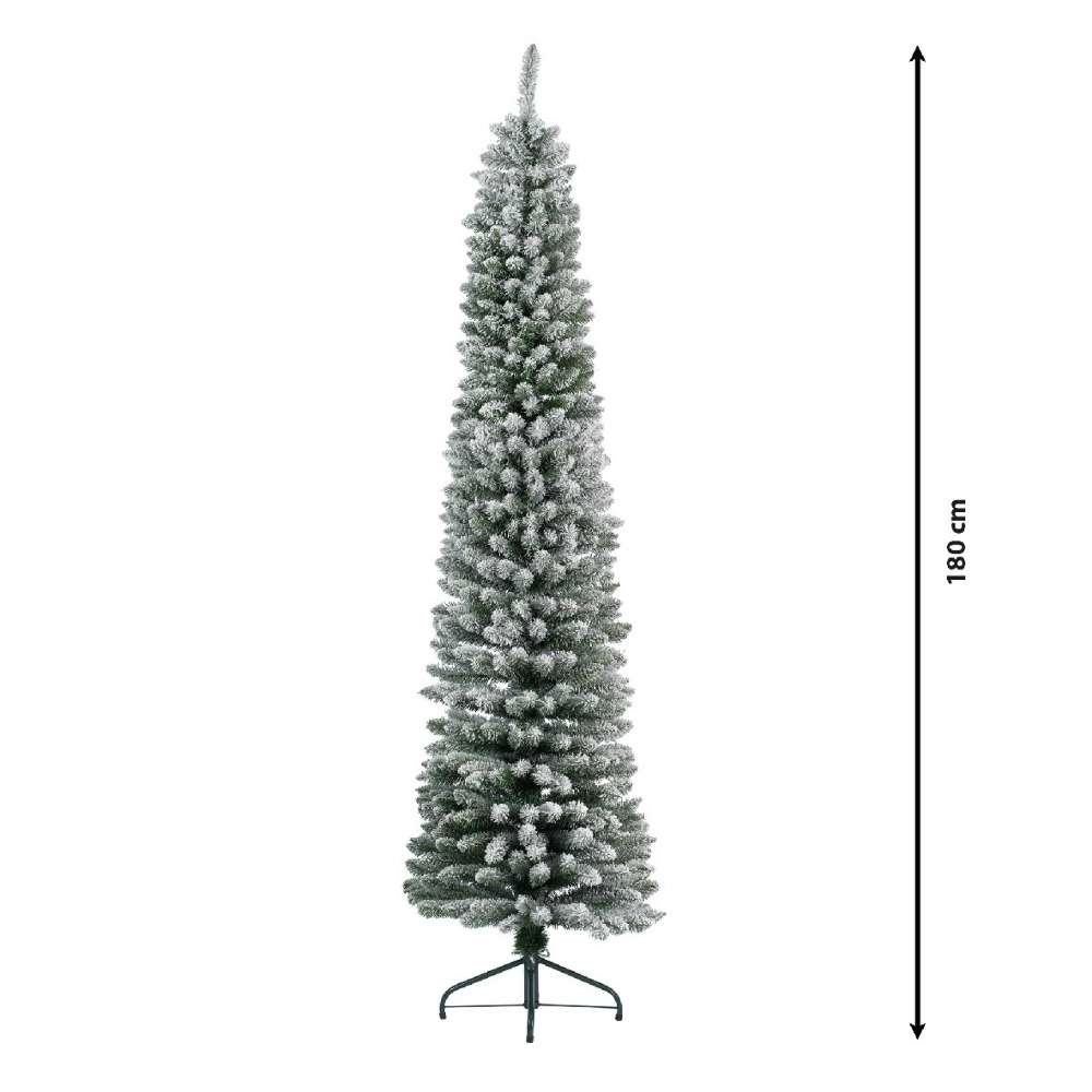 Pencil Pine Snowy kunstkerstboom | smal | wit/sneeuw | 180cm