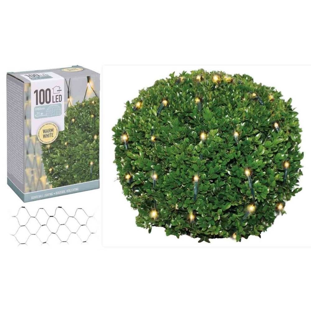 Buxusbalverlichting | 100 LED lampjes | warm wit