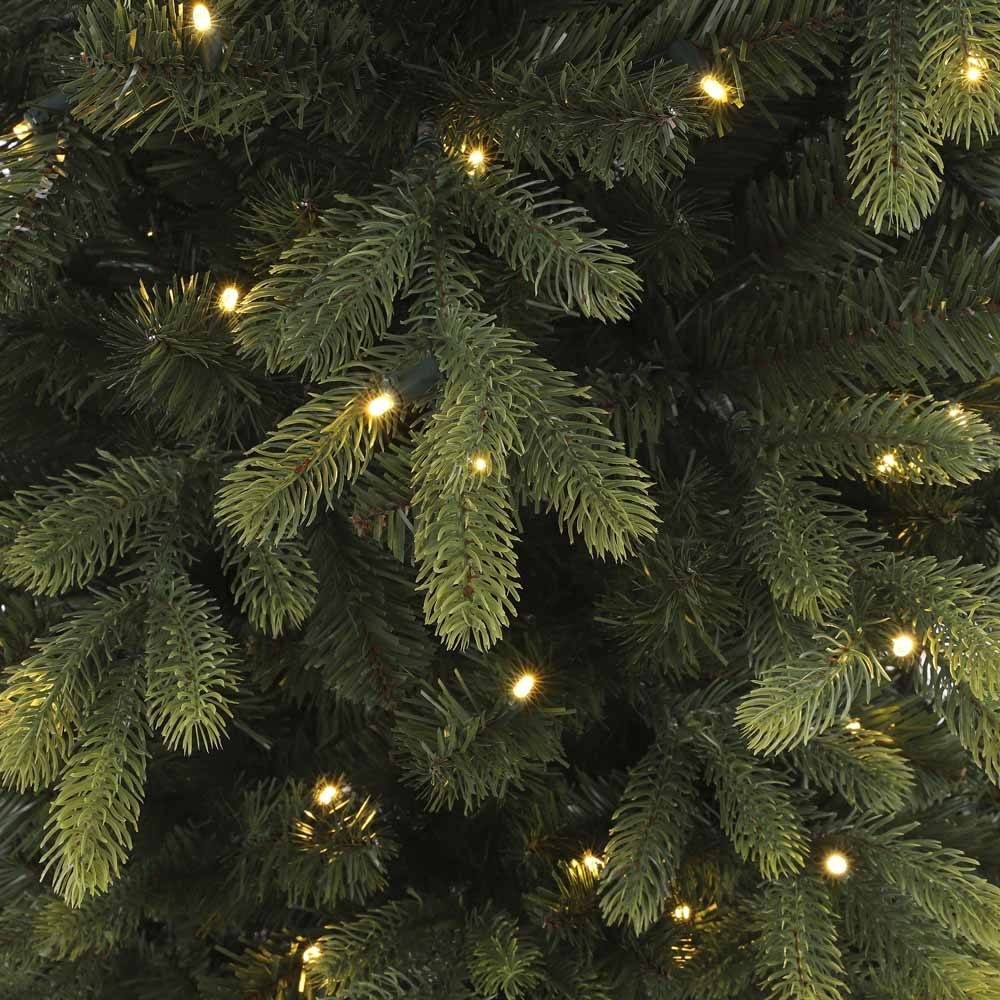 Dayton kunstkerstboom 185xø112cm | groen met 200 LED lampjes