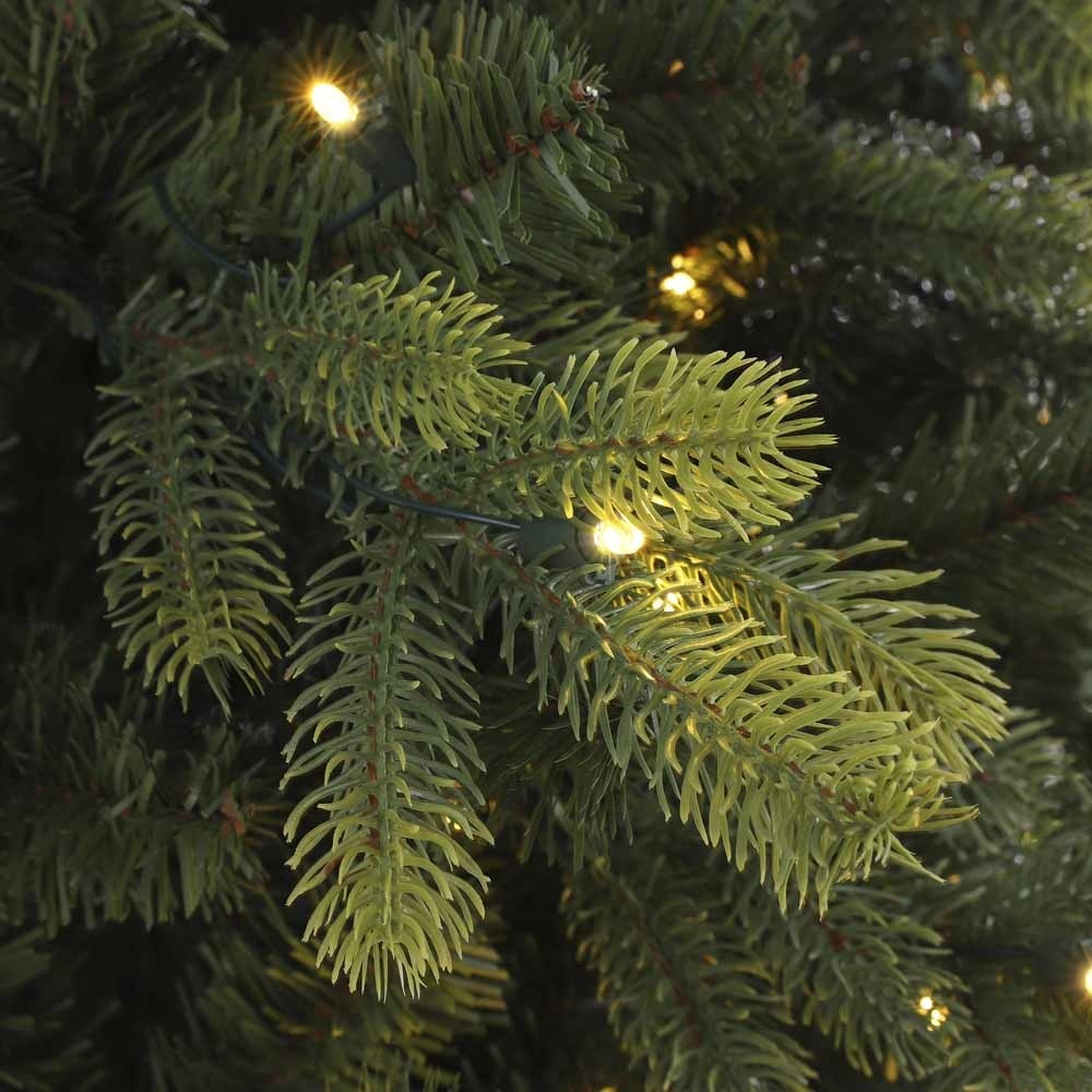 Dayton kunstkerstboom 185xø112cm | groen met 200 LED lampjes