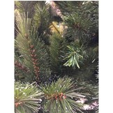 Forest Frosted Slim kunstkerstboom 215xø117cm | groen met bevroren details