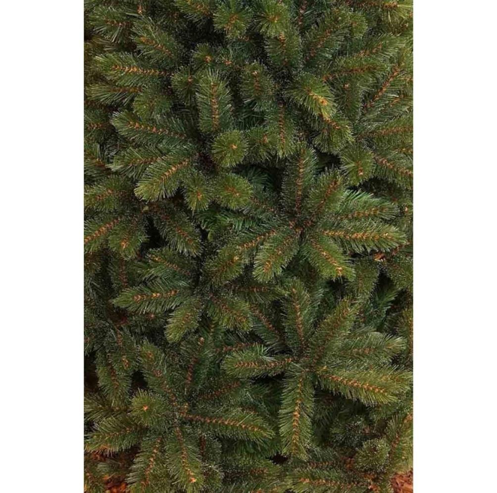 Forest Frosted Slim kunstkerstboom | groen met bevroren details | 215cm