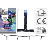 Kerstverlichting | 80 LED lampjes | multicolor | 6 meter