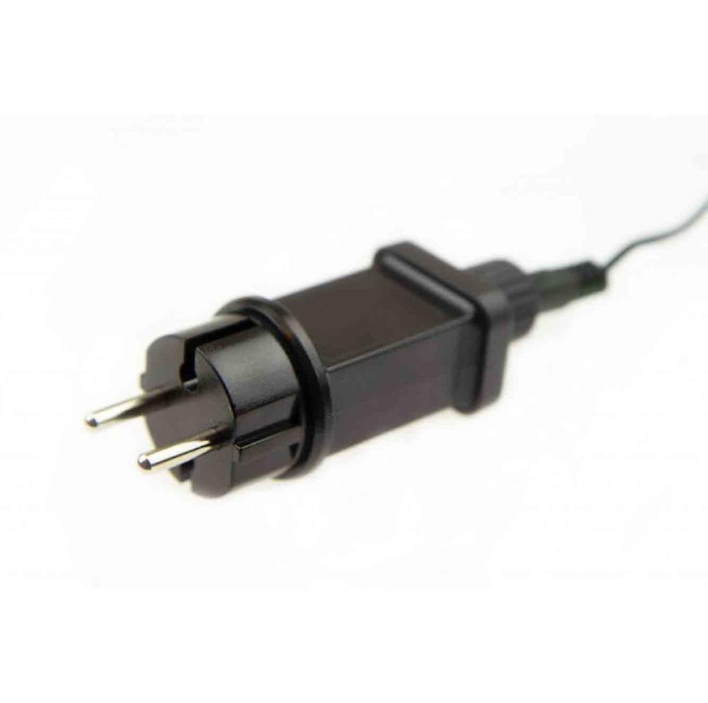 Kerstverlichting transparant snoer | 180 LED lampjes | warm wit | 13,5 meter