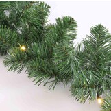 Norton kerstguirlande | groen met LED lampjes | 180cm