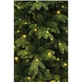 Brampton kunstkerstboom 215xø125cm | groen met 240 LED lampjes