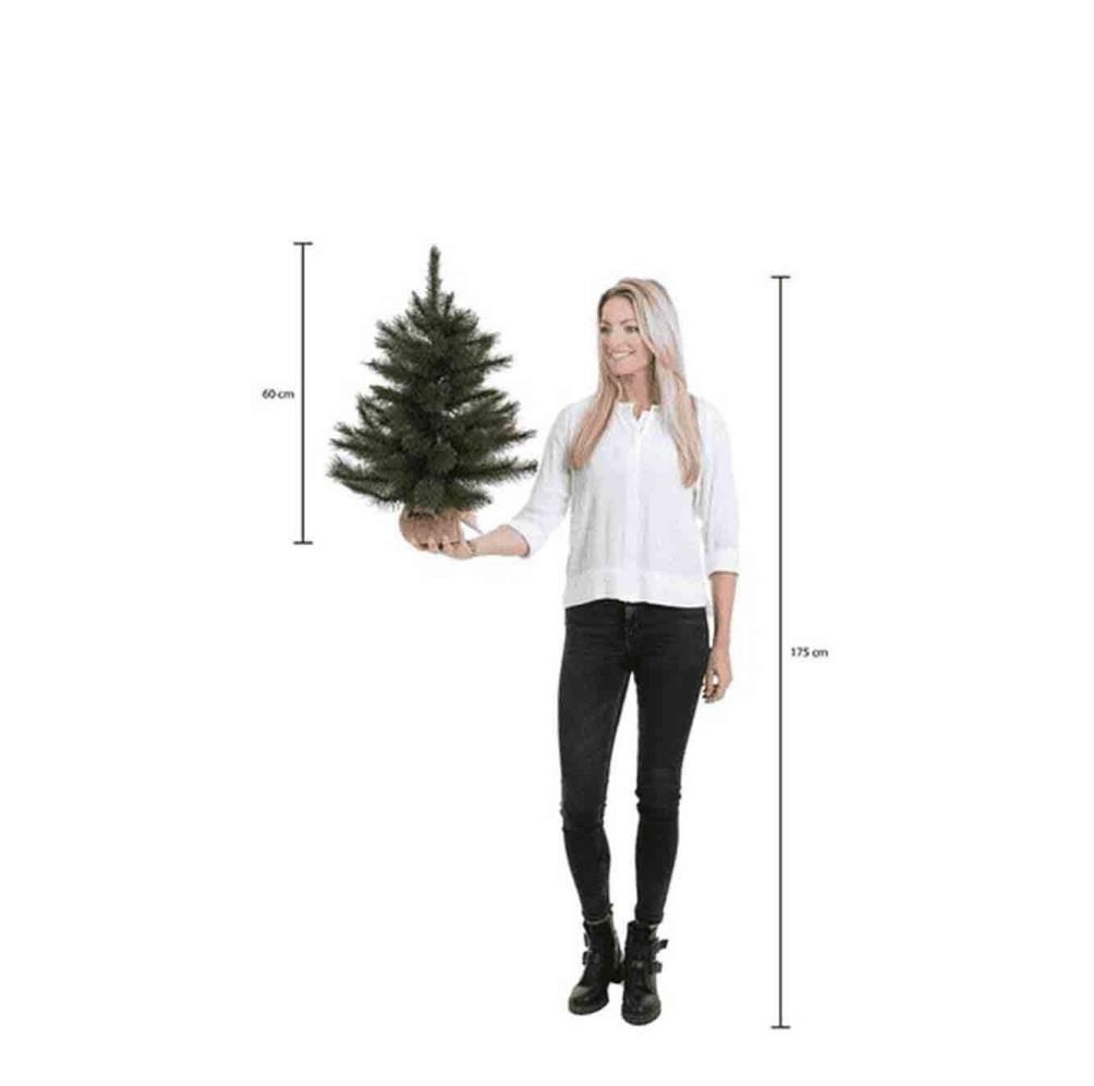 Creston kerstboompje incl. besjes en dennenappels | groen | 60cm
