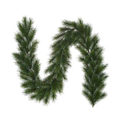 Glendon kerstguirlande | groen met bevroren details | 180cm