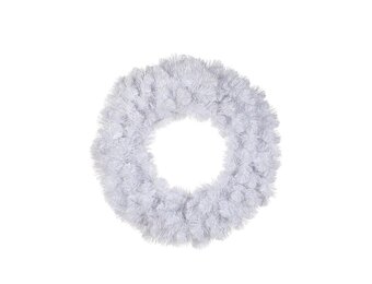 Icelandic kerstkrans | wit | 45cm