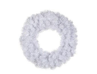 Icelandic kerstkrans | wit | 60cm