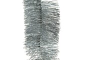Kerstslinger lametta | glanzend zilver | 270cm
