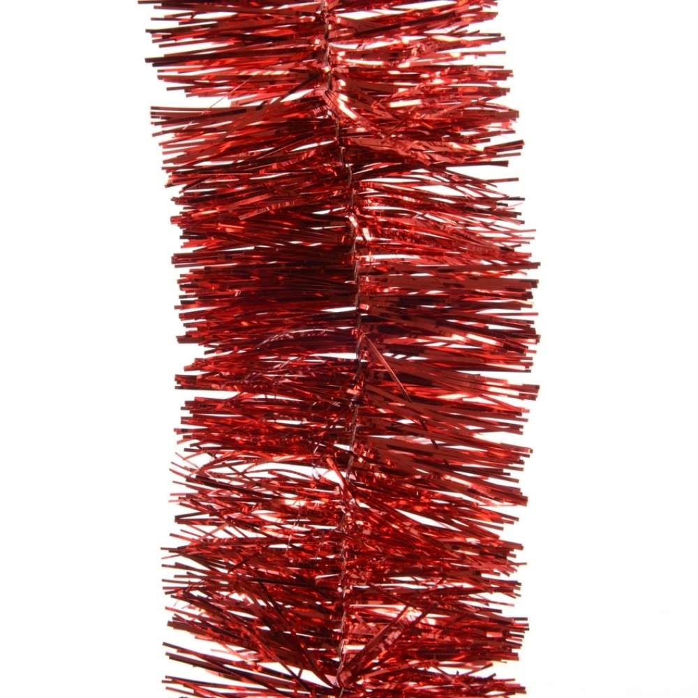 Kerstslinger lametta | kerstrood | 270cm