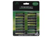 Batterijen AA 16 stuks Long Life