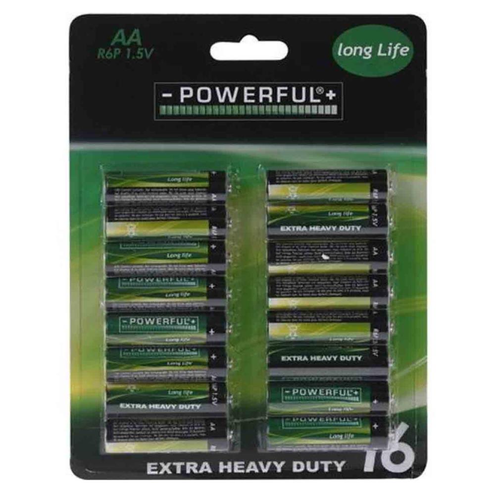 Batterijen AA 16 stuks Long Life