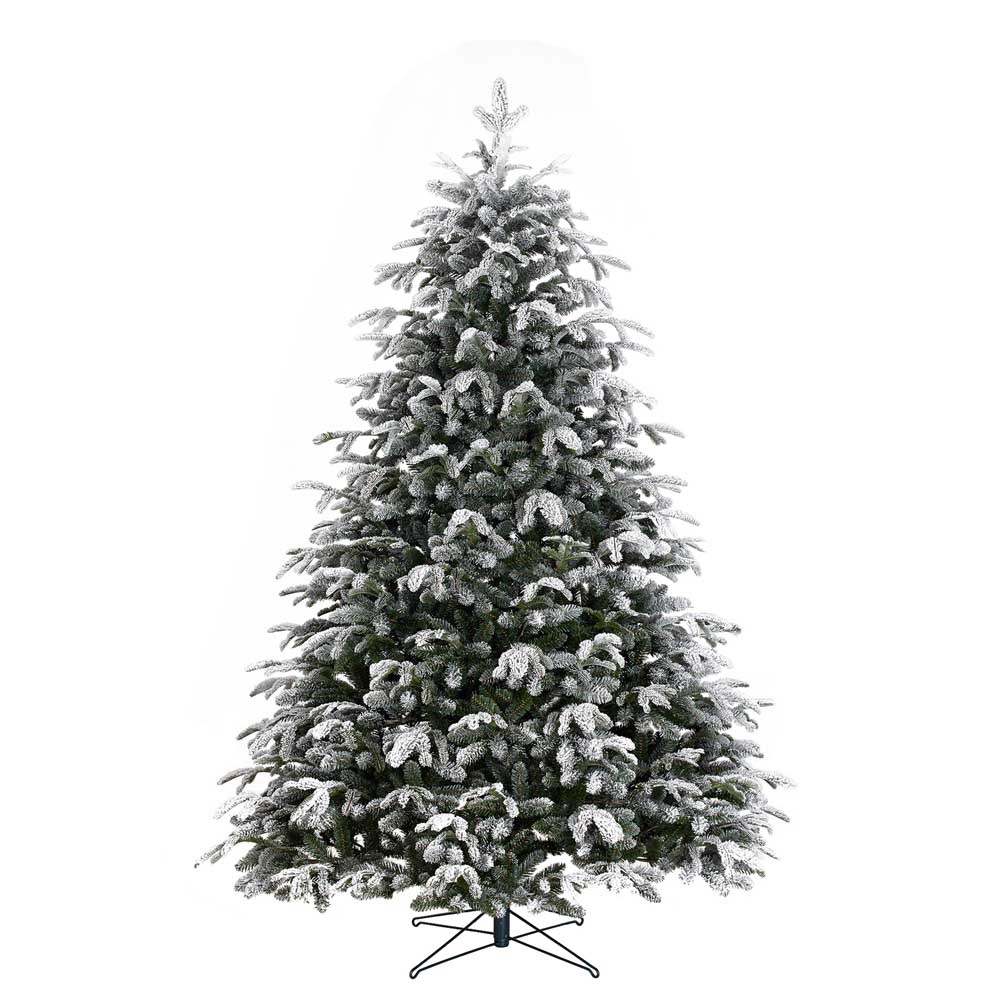 Frosted Stelton kunstkerstboom | groen met sneeuw details | 230cm