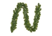 Norton kerstguirlande | groen met LED lampjes | 180cm