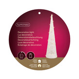 Kerstboom kegel met verlichting | papier | LED/warm wit | 78cm