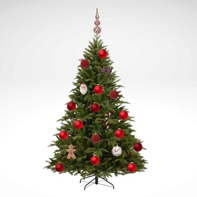 Kerstversiering pakket | Santa’s Bakery | kerstrood/winterwit