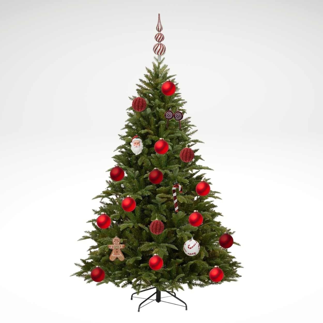 Kerstversiering pakket | Santa’s Bakery | kerstrood/winterwit