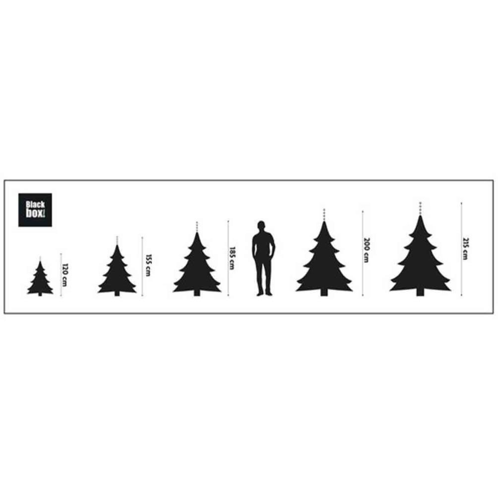 Clive kunstkerstboom | groen met LED lampjes | 215cm