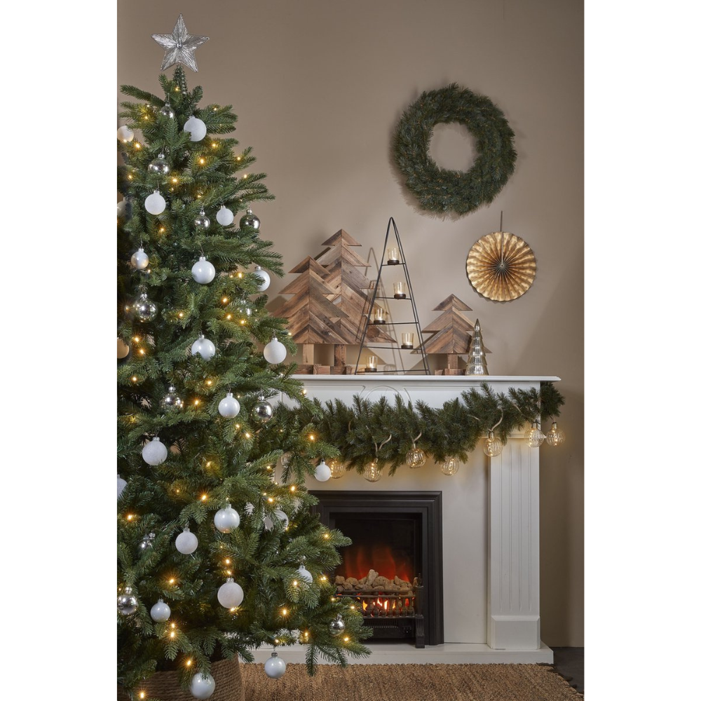 Brampton kunstkerstboom 185xø112cm | groen