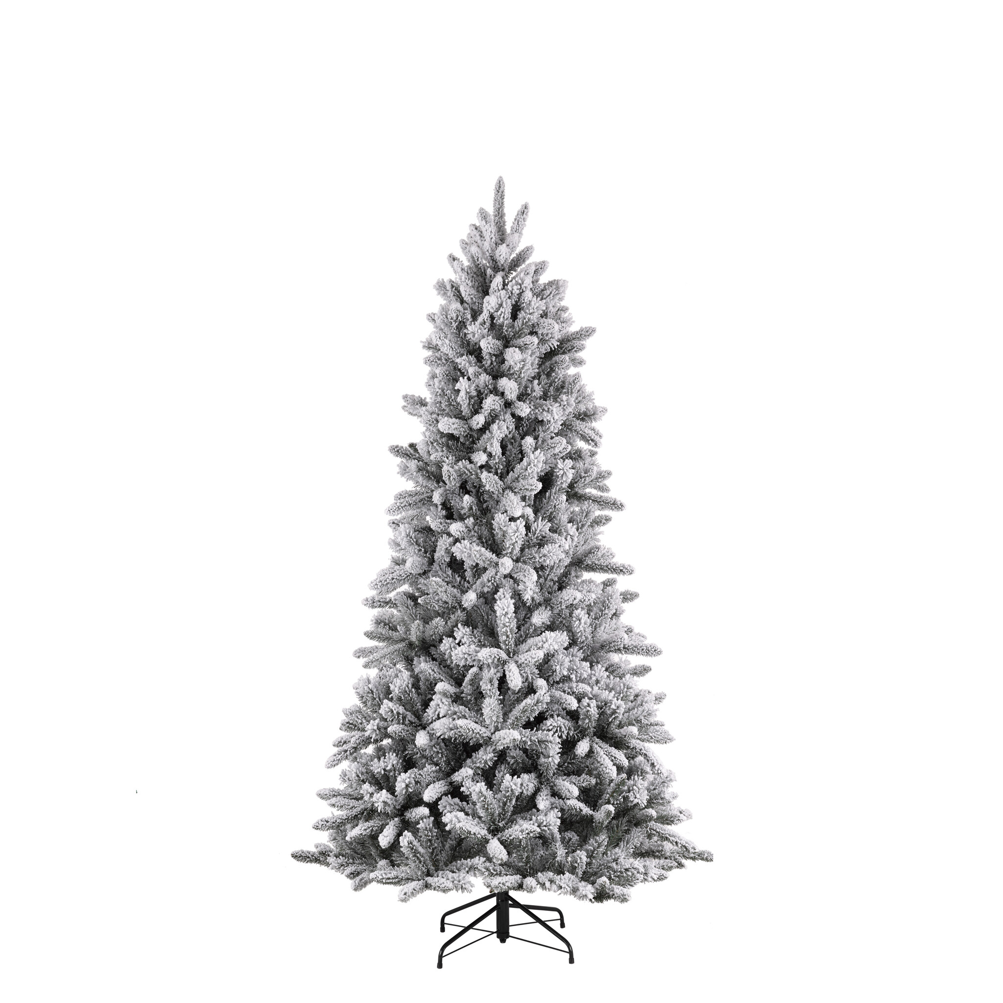 Snowdon kunstkerstboom 155xø105cm | groen met bevroren details