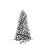 Snowdon kunstkerstboom 185xø117cm | groen met bevroren details