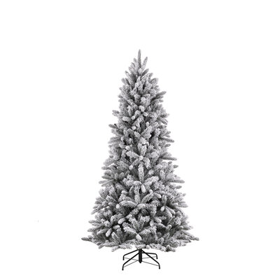Snowdon kunstkerstboom 215xø127cm | groen met bevroren details