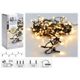 Kerstverlichting | 40 LED lampjes | extra warm wit | 3 meter
